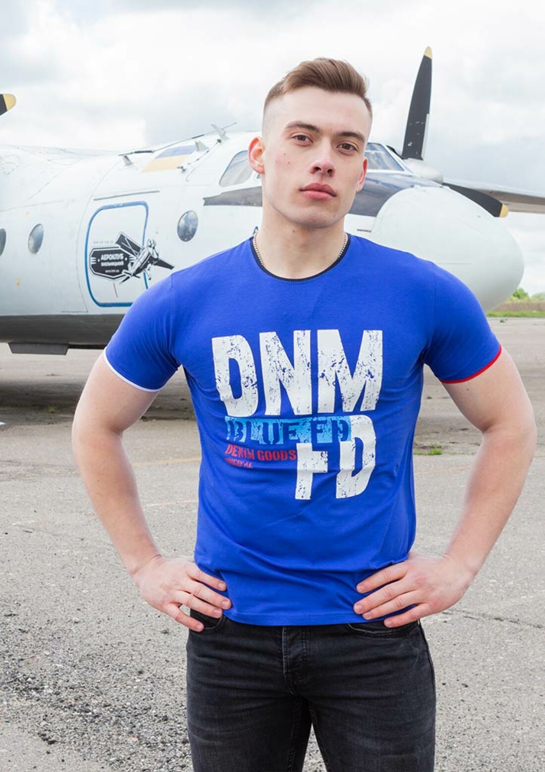 Чоловіча футболка dnm fd 7082