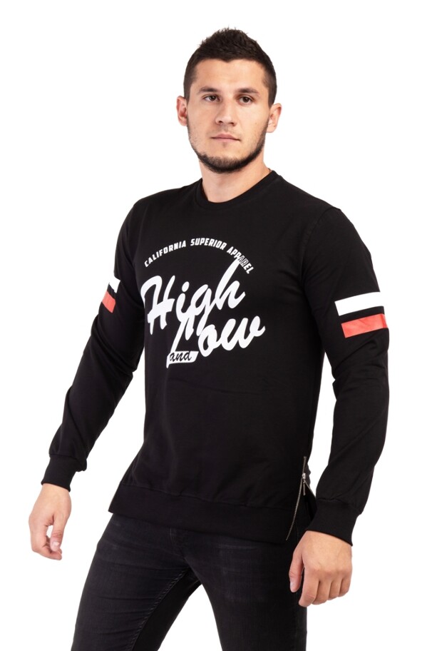 Свитшот high low 7810