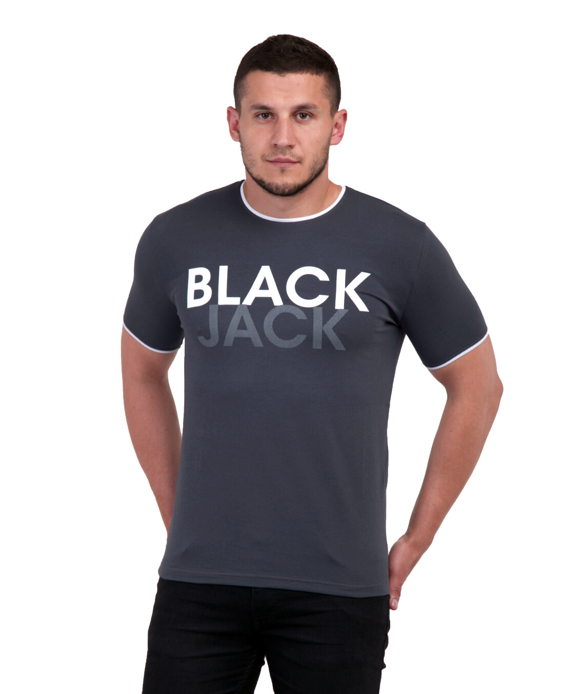 Футболка tm hector black jack 7081