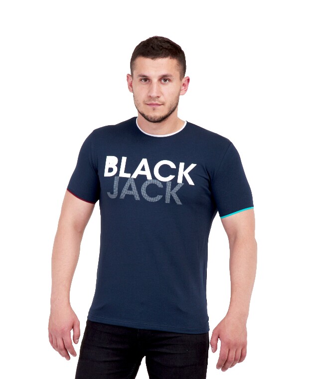 Футболка tm hector black jack 7081