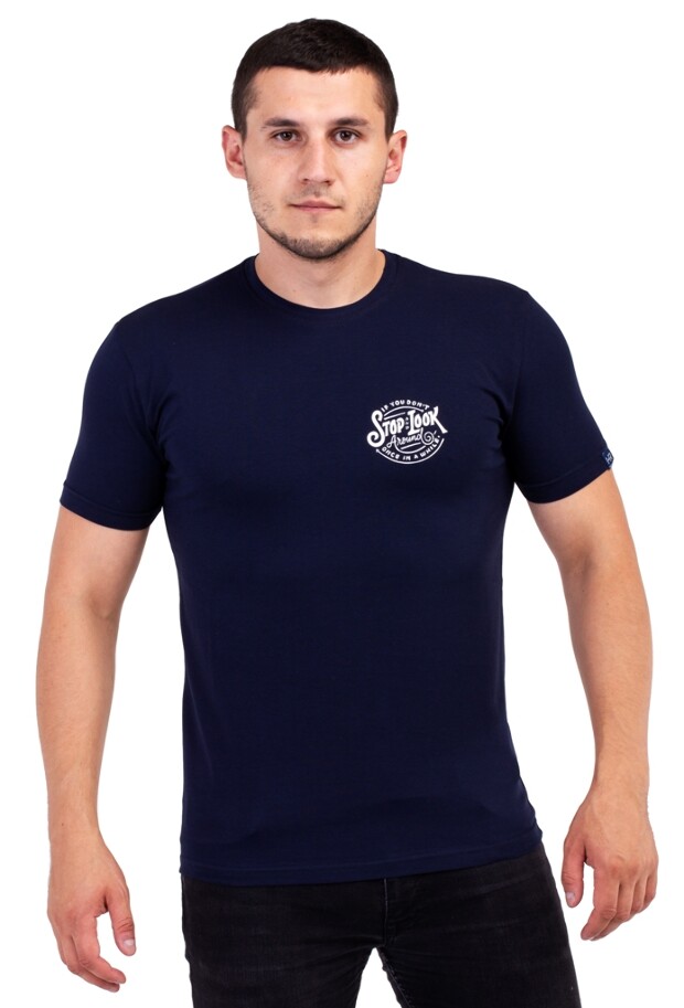 Футболка stop look 7077