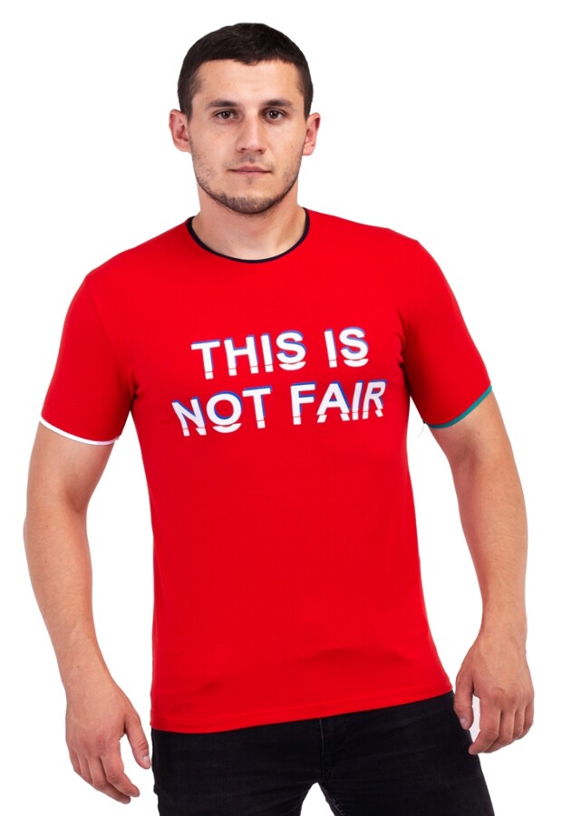 Чоловіча футболка this is not fair 7084