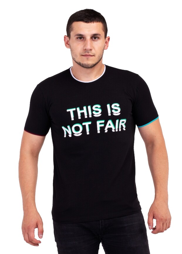 Чоловіча футболка this is not fair 7084