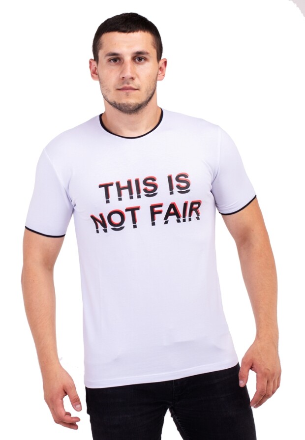 Чоловіча футболка this is not fair 7084