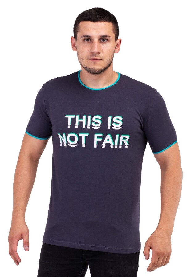 Чоловіча футболка this is not fair 7084