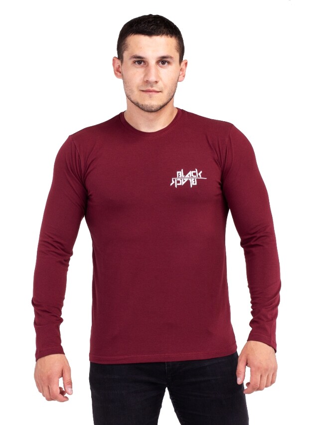 Лонгслив black black 7406