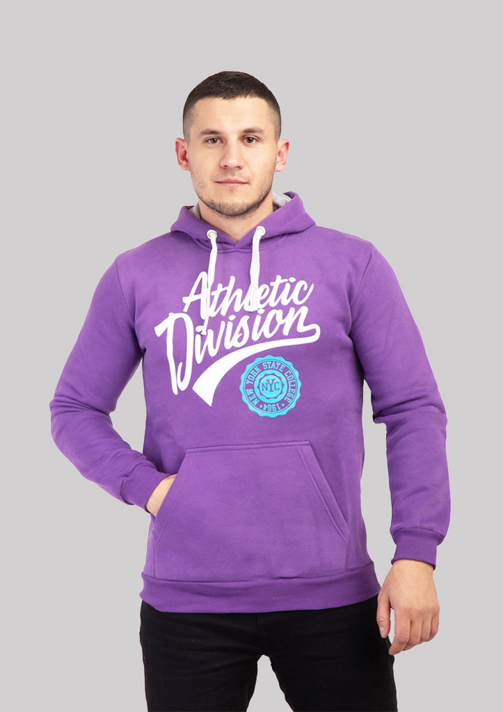 Теплое худи athletic division 2075