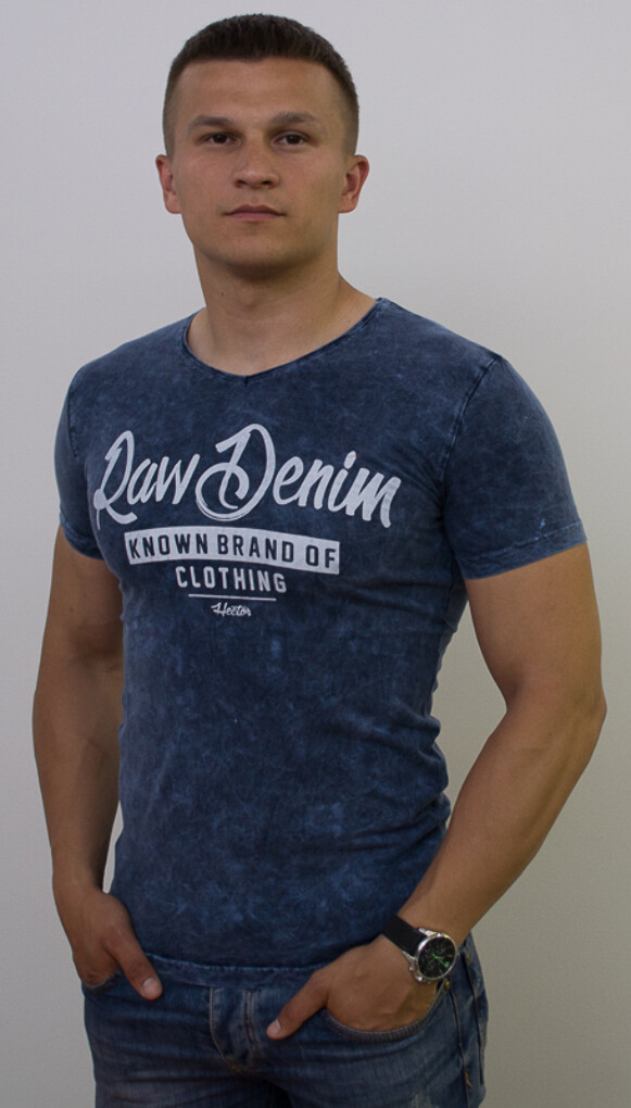 Футболка raw denim 3071