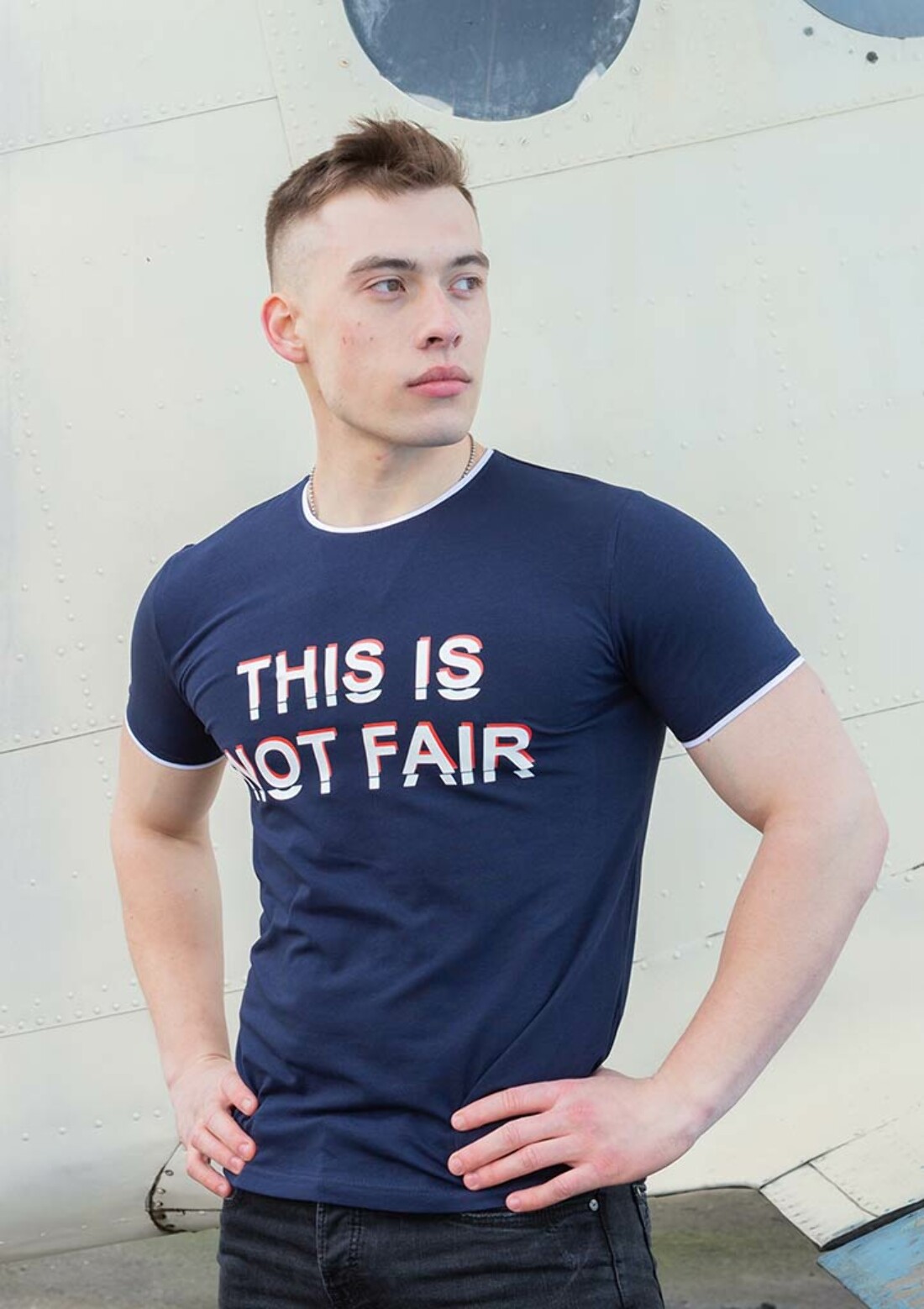 Чоловіча футболка this is not fair 7084