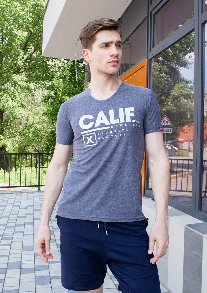 Мужская футболка calif 7271