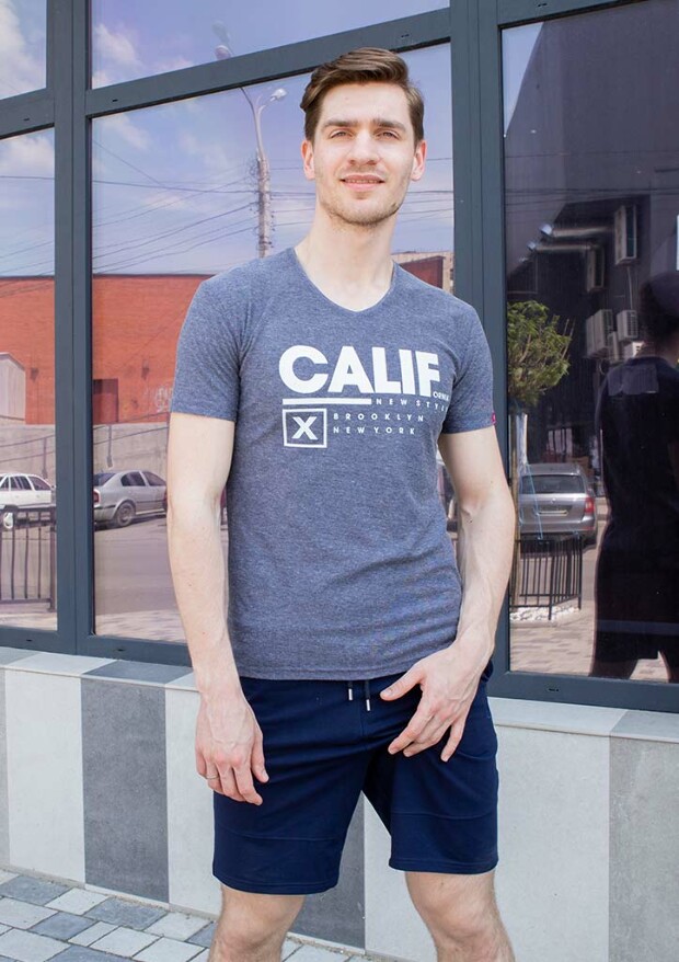 Мужская футболка calif 7271