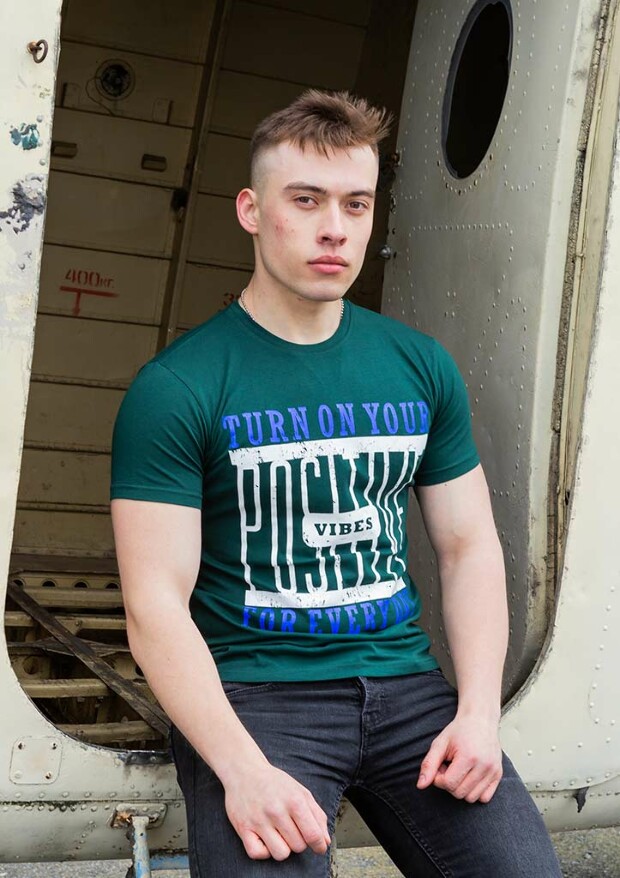 Мужская футболка positive 9111