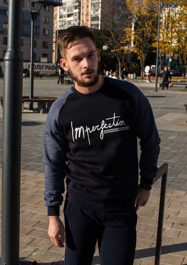 Реглан с рельефом imperfection 8306