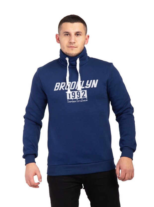 Толстовка без капюшону зі стійкою brooklyn 1992 8249