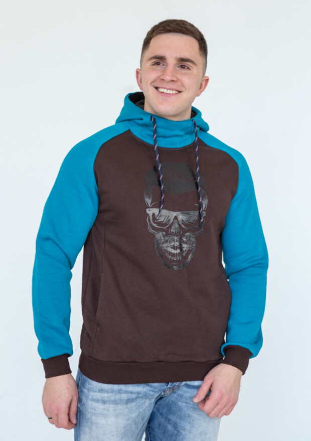 Толстовка із рельєфом і капішоном tm hector 8302