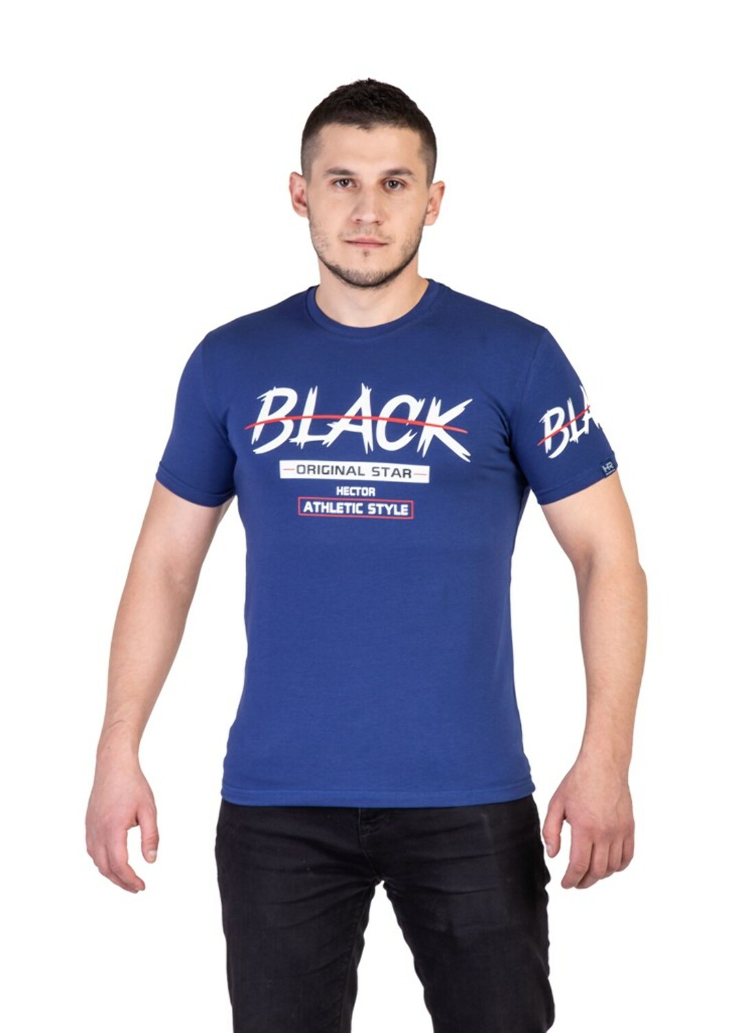 Мужская футболка black 15003