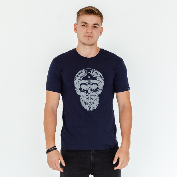 Футболка skull in helmets 15039