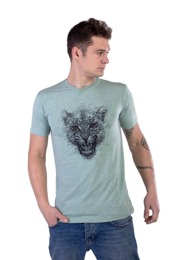 Чоловіча футболка leopard 15107