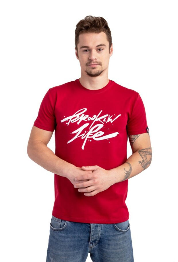 Мужская футболка broken life 15141