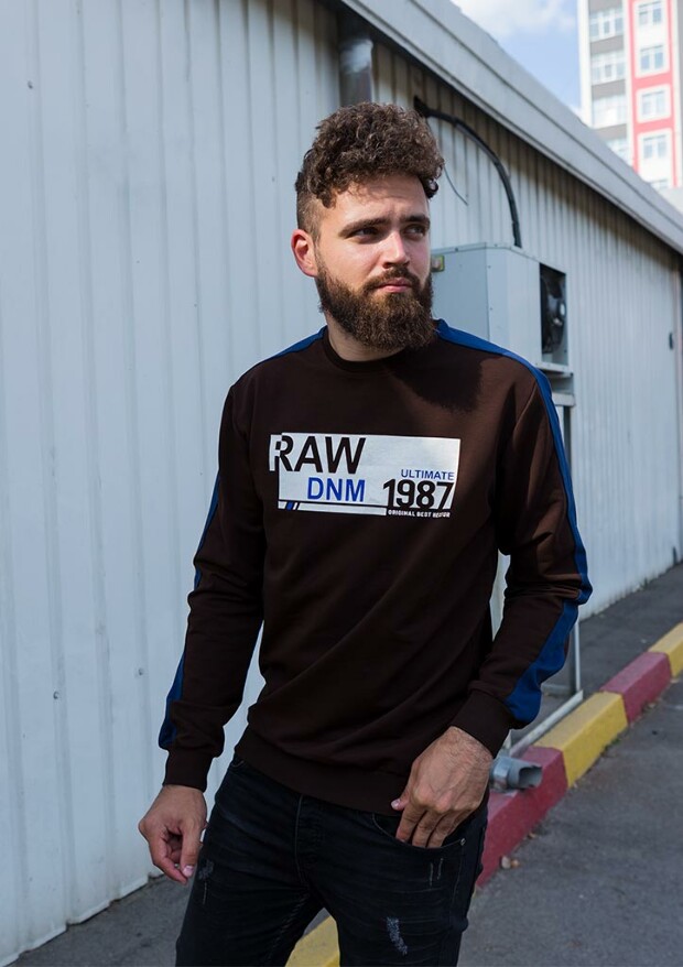 Світшот із лампасами raw dnm 17036