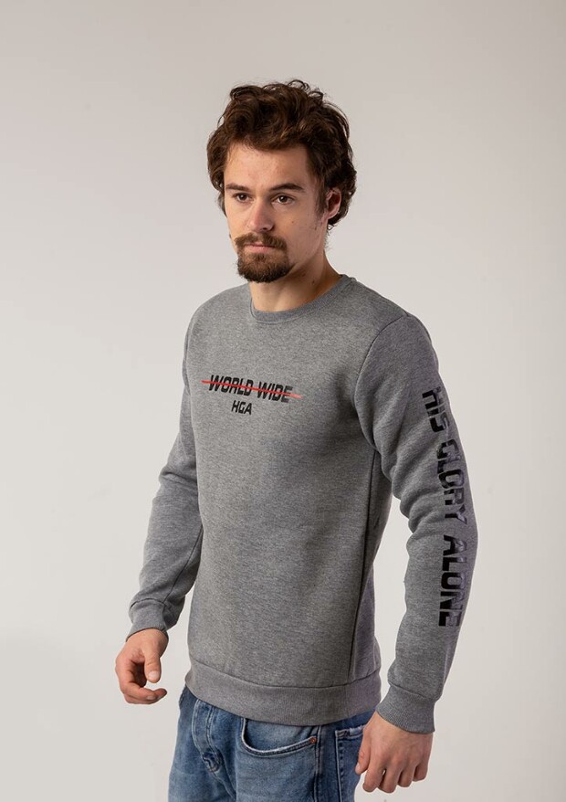 Теплий світшот word wide 20004