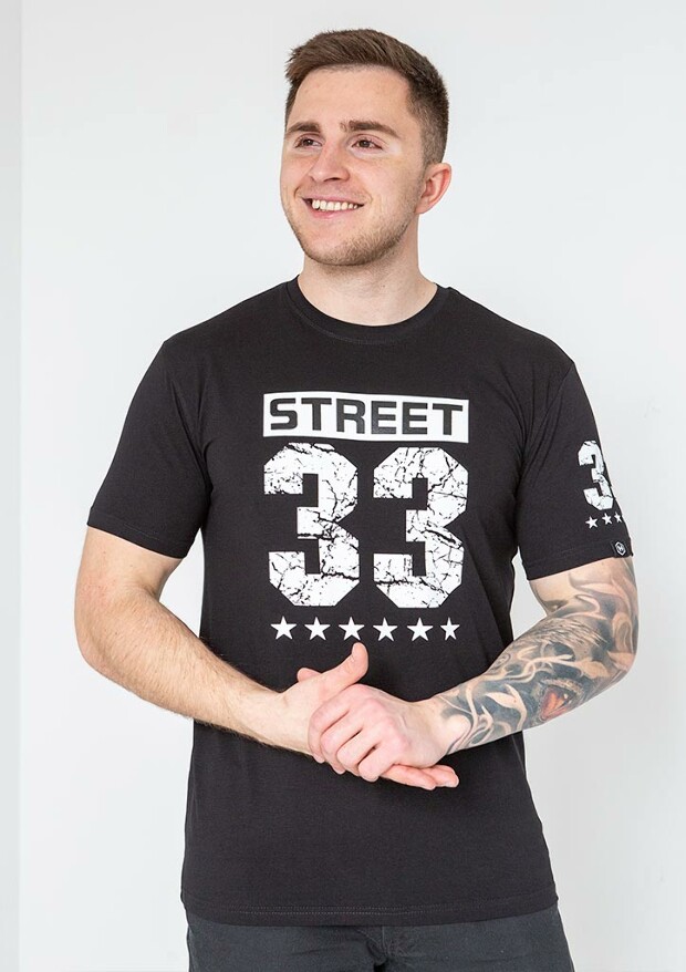 Футболка чоловіча з принтом street 33 22005