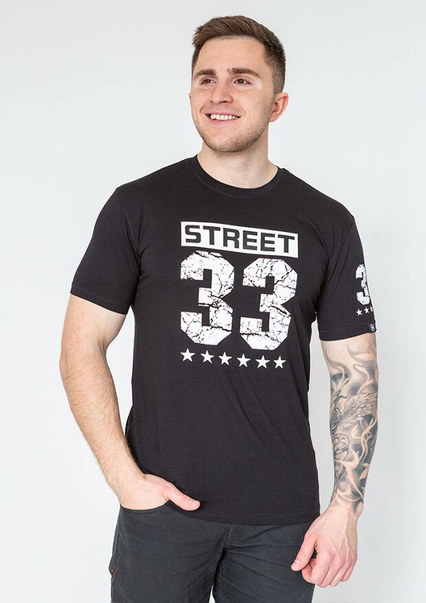 Футболка чоловіча з принтом street 33 22005