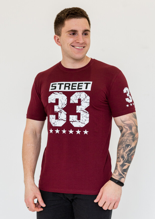 Футболка чоловіча з принтом street 33 22005