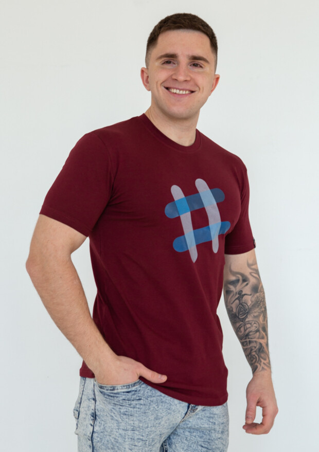 Футболка чоловіча hashtag 22008