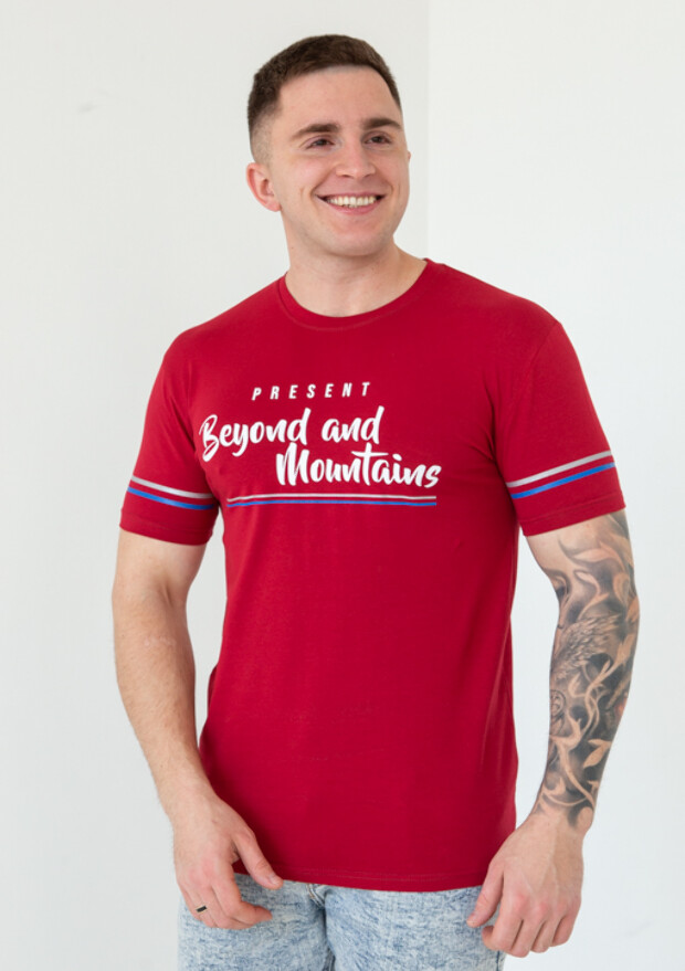 Футболка чоловіча beyond and mountains 22010