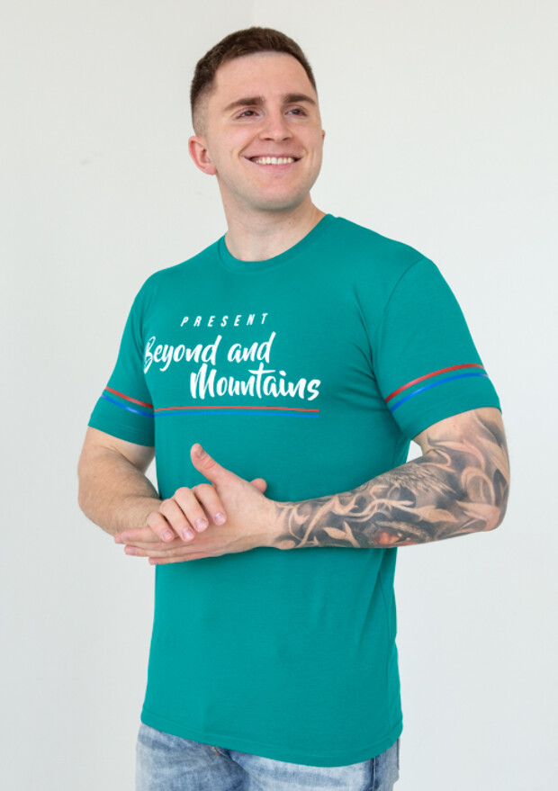 Футболка чоловіча beyond and mountains 22010