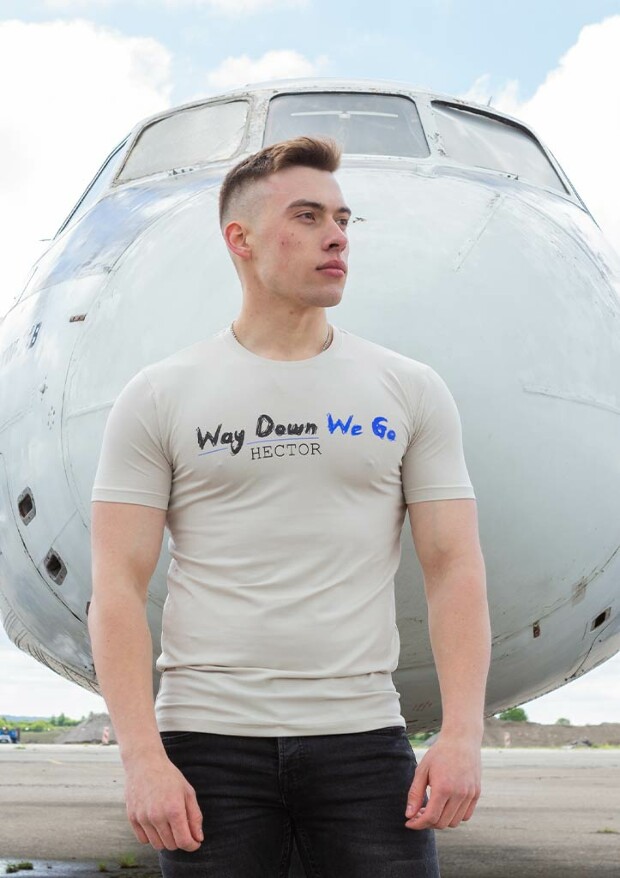 Чоловіча футболка way down we go 22012