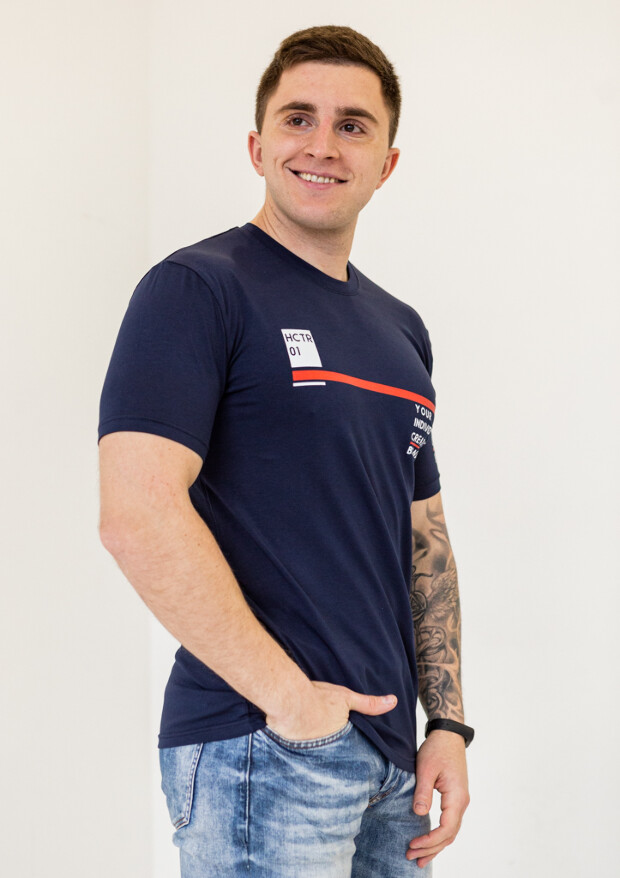 Футболка чоловіча hctor 01 brand 22015