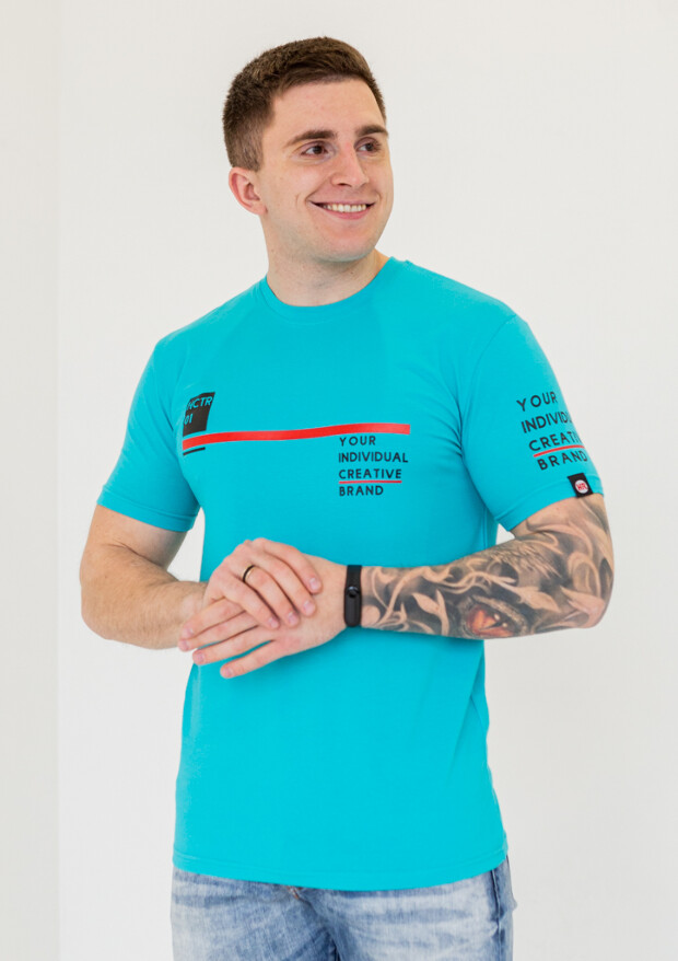 Футболка чоловіча hctor 01 brand 22015