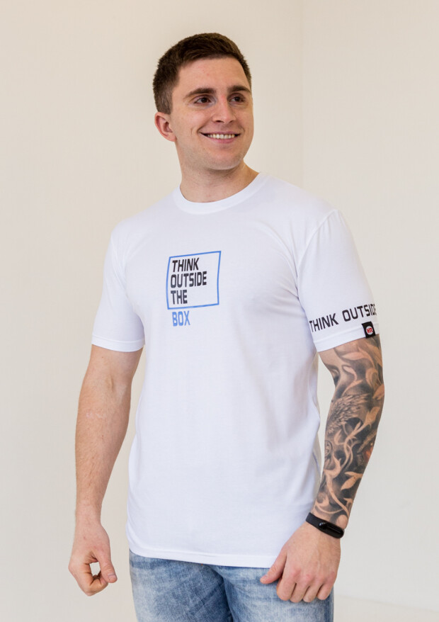 Футболка чоловіча think outside the box 22017