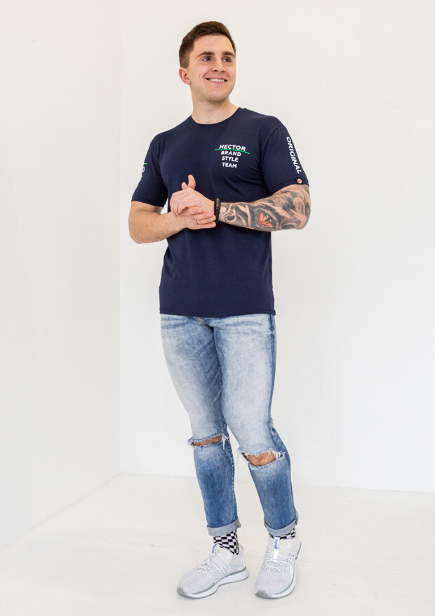 Футболка чоловіча brand style team 22018