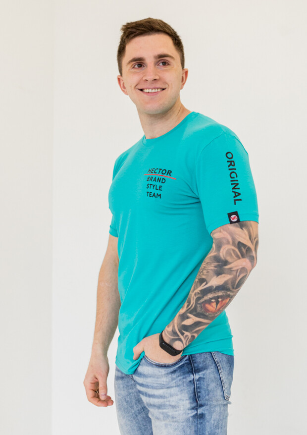 Футболка чоловіча brand style team 22018
