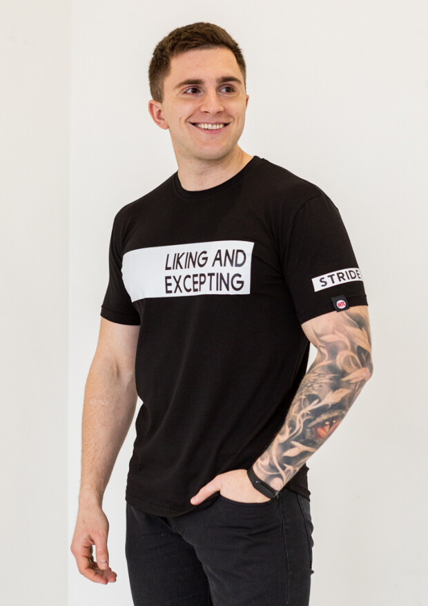 Футболка чоловіча liking and execepting 22025
