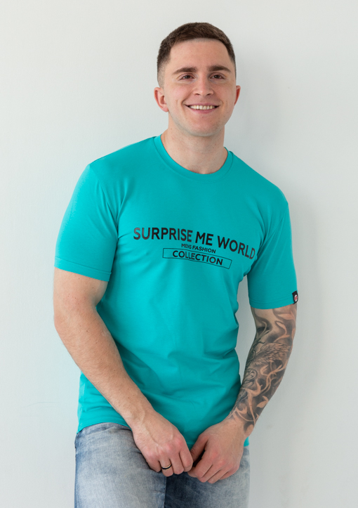 Футболка чоловіча surprise me world 22026