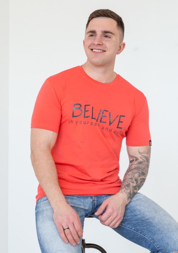 Футболка чоловіча believe 22030