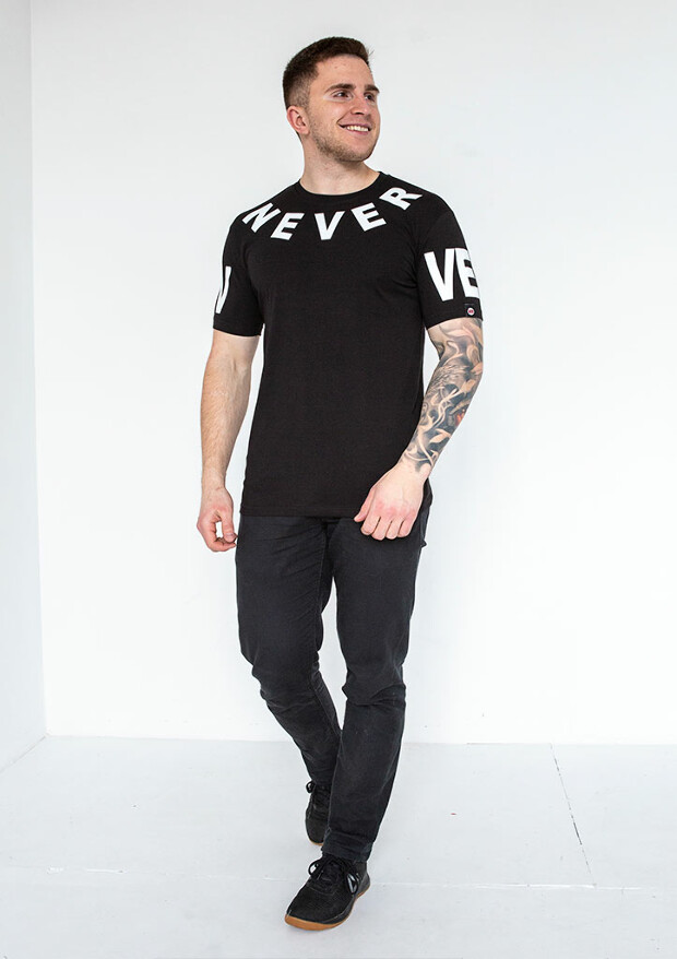 Футболка мужская never 22037