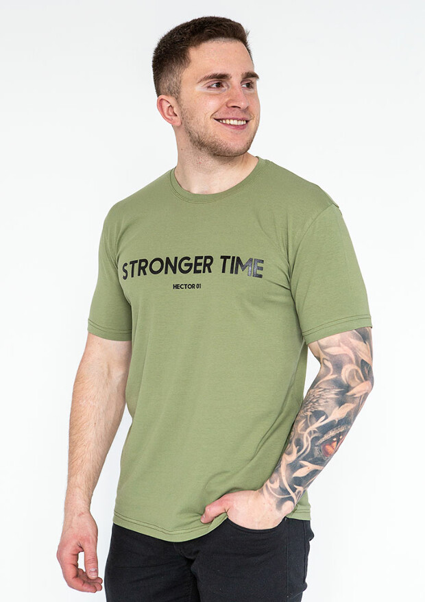 Футболка чоловіча stronger time 22046