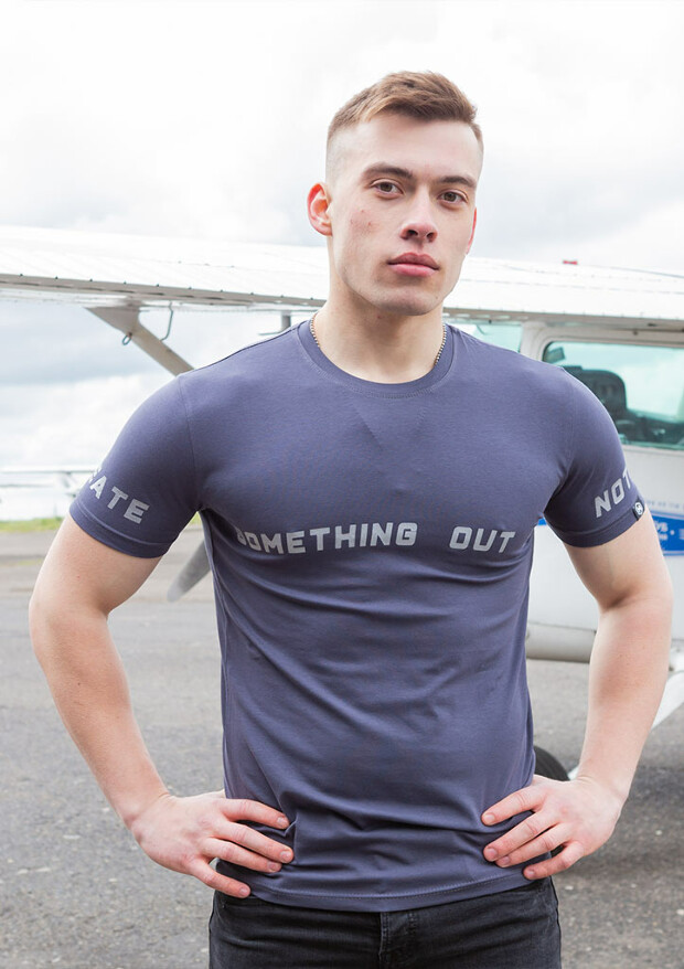 Футболка мужская something out 22057