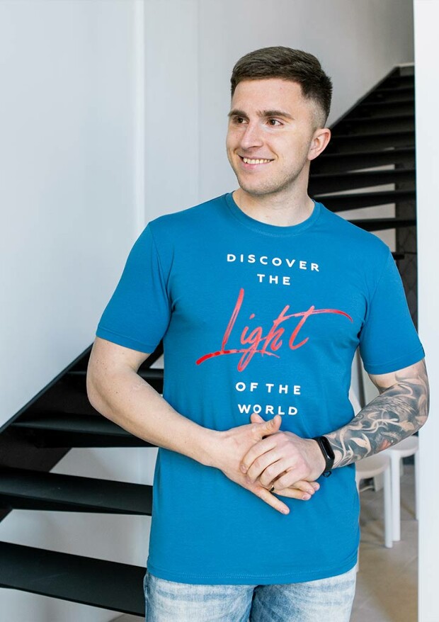 Футболка мужская light 22062