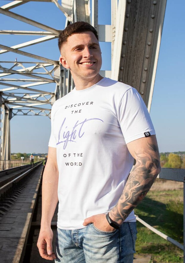 Футболка мужская light 22062