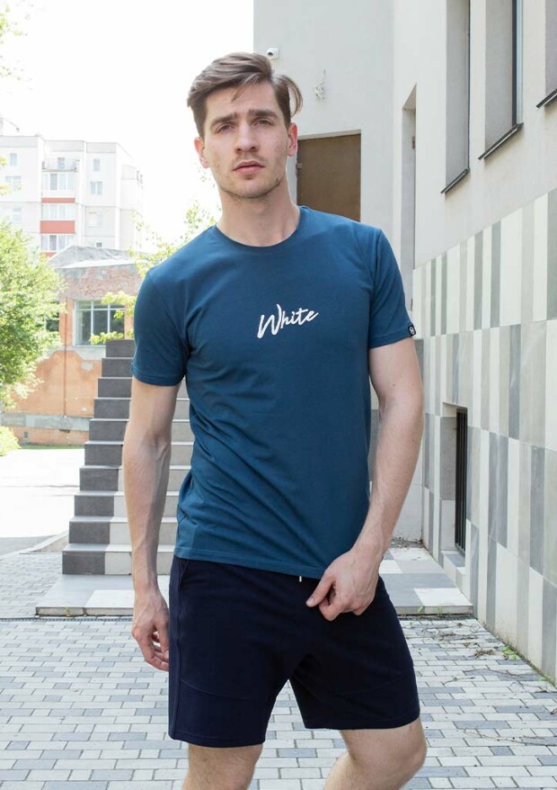 Оригинальная мужская футболка with/white 22065
