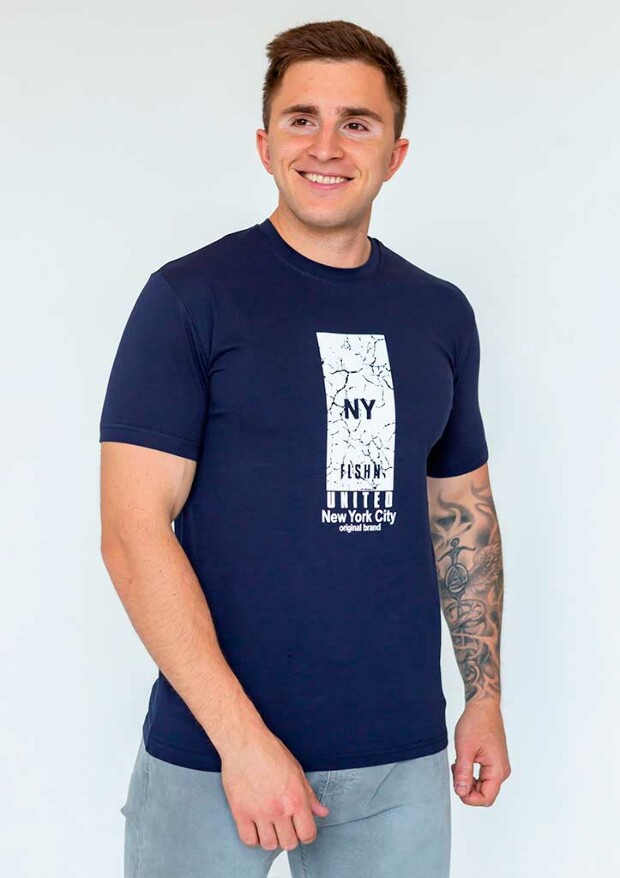 Чоловіча футболка ny flshn 22096