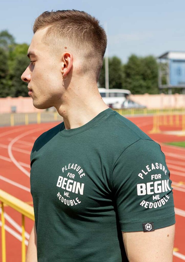 Чоловіча футболка begin 22098