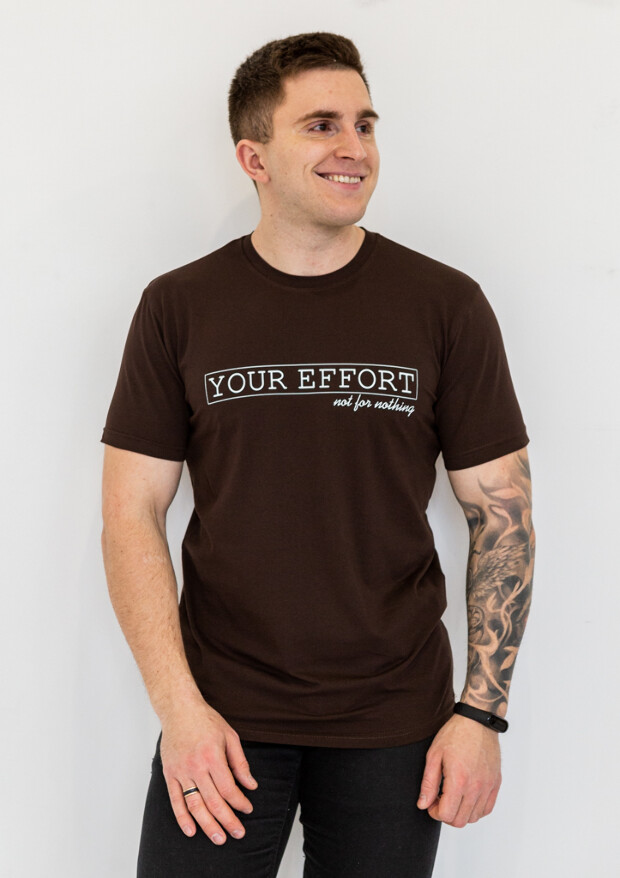 Батальна чоловіча футболка your effort 23003