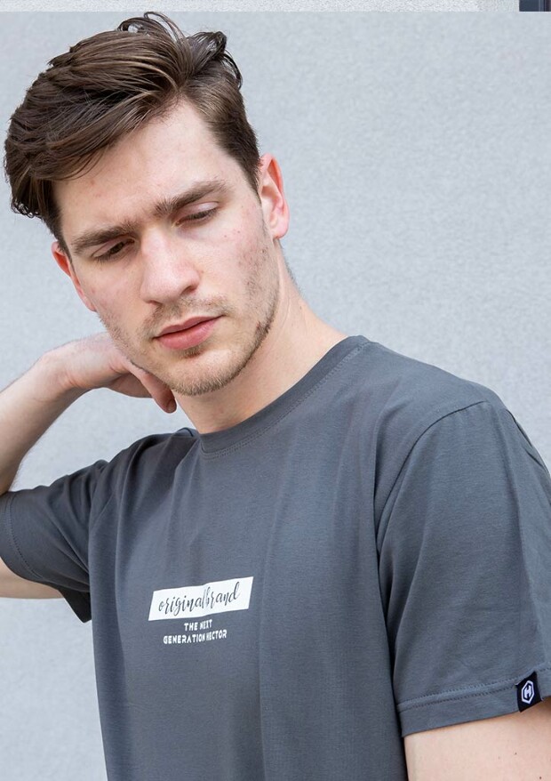 Батальная мужская футболка original brand 23010